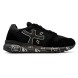 Мужские кроссовки Premiata 483 Suede Black