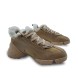 Женские зимние кроссовки Dior D-Connect Brown