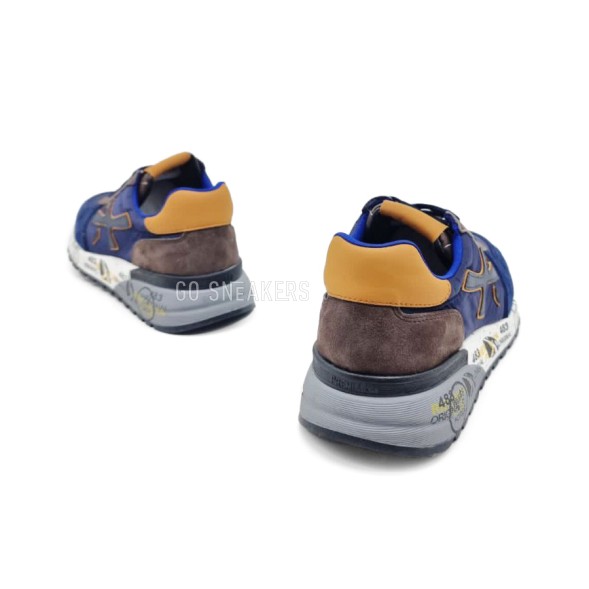 Унисекс кроссовки Premiata 483 Textile/Suede Navy/Brown