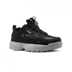 FILA Disruptor 2 Black-White Leather