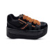 Унисекс кроссовки Naked Wolfe Slide Black/Orange