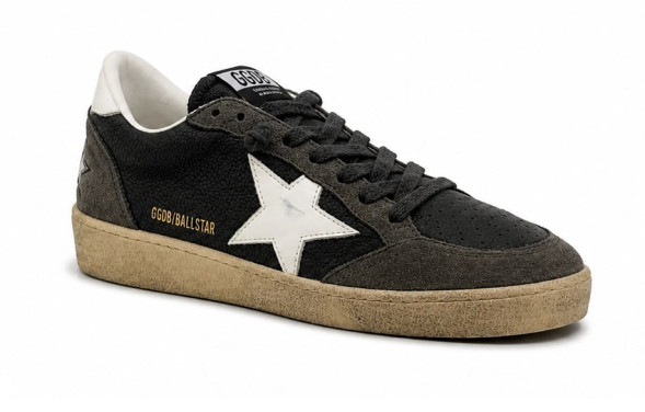 Мужские кеды Golden Goose Ball Star-Mens Sneakers Antracite