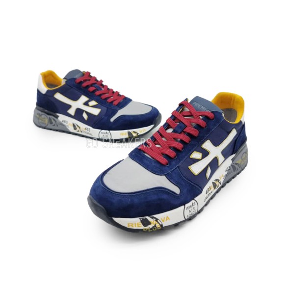 Унисекс кроссовки Premiata 483 Textile/Suede Navy/White