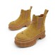 Женские ботинки SMFK Chelsea Suede Brown