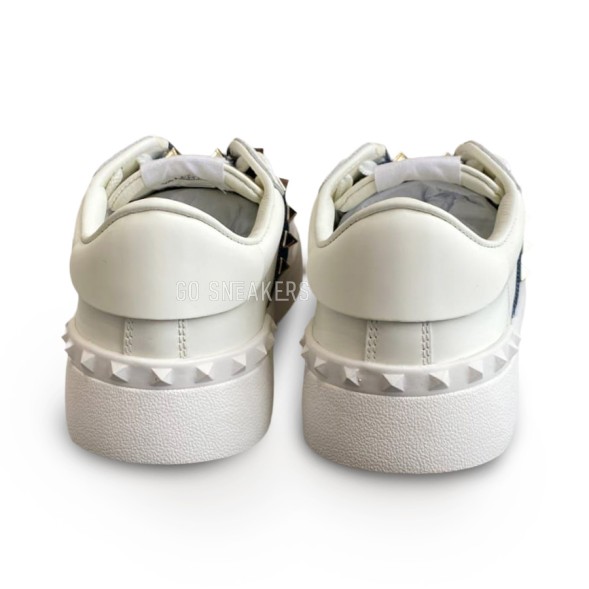 Женские кроссовки Valentino Runner Thorns White Blue