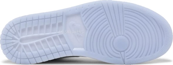 Унисекс кроссовки Nike Wmns Air Jordan 1 Low 'White Wolf Grey'