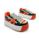 Унисекс кроссовки Naked Wolfe Slide Green/Orange