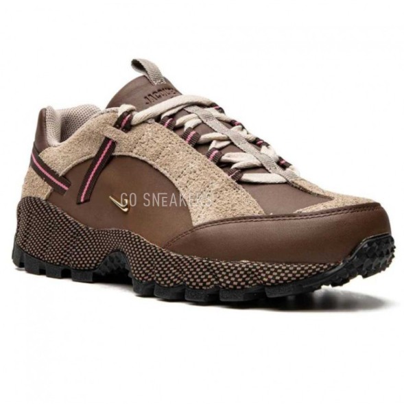 Унисекс кроссовки Nike Air Humara x Jacquemus Brown and Gold