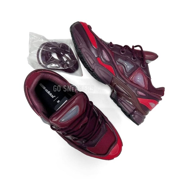 Мужские кроссовки Adidas Raf Simon's Ozweego Bunny Burgundy