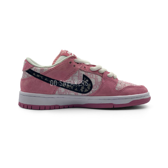 Женские кроссовки Nike Dior x Air Jordan 1 Low Pink