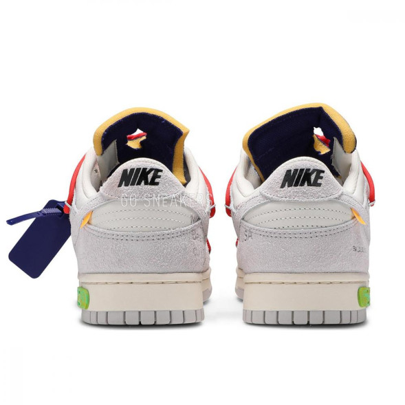 Унисекс кроссовки Nike Dunk Low Off-White Lot 13 of 50