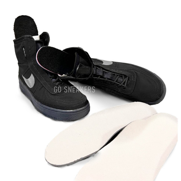 Унисекс зимние кроссовки Nike Air Force 1 Shell Winter Black