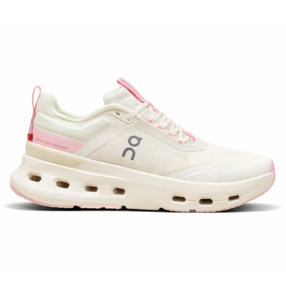 Женские кроссовки On Cloudnova X White/Pink