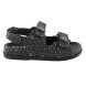 Женские босоножки Chanel Sandals Jeans Black