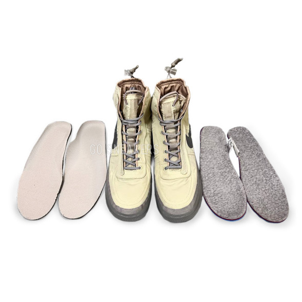 Унисекс зимние кроссовки Nike Air Force 1 Shell Winter Beige