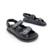 Женские босоножки Chanel Sandals Leaher Black