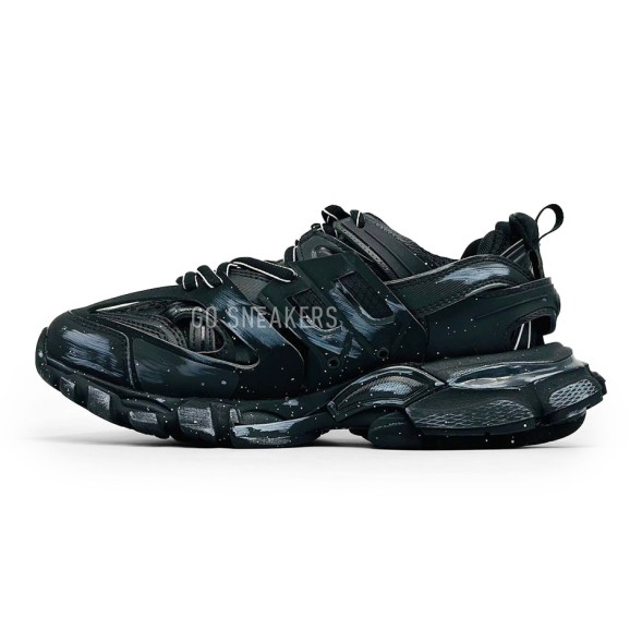 Женские кроссовки Balenciaga Track 3 Graffiti Black