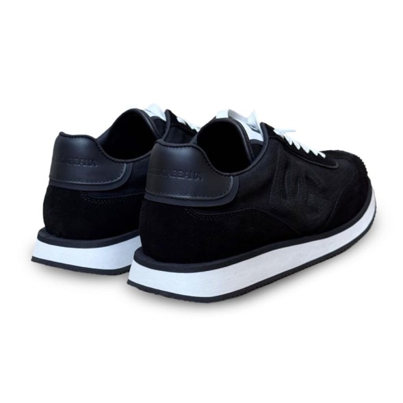 Мужские кроссовки Dolce&amp;Gabbana Suede Sneakers Black 