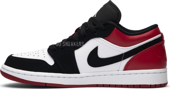 Унисекс кроссовки Nike Air Jordan 1 Low 'Black Toe'
