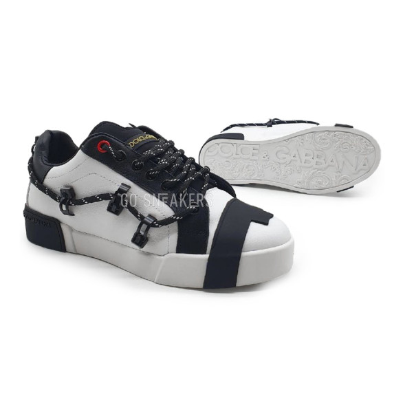 Унисекс кроссовки Dolce &amp; Gabbana Portofino White/Black