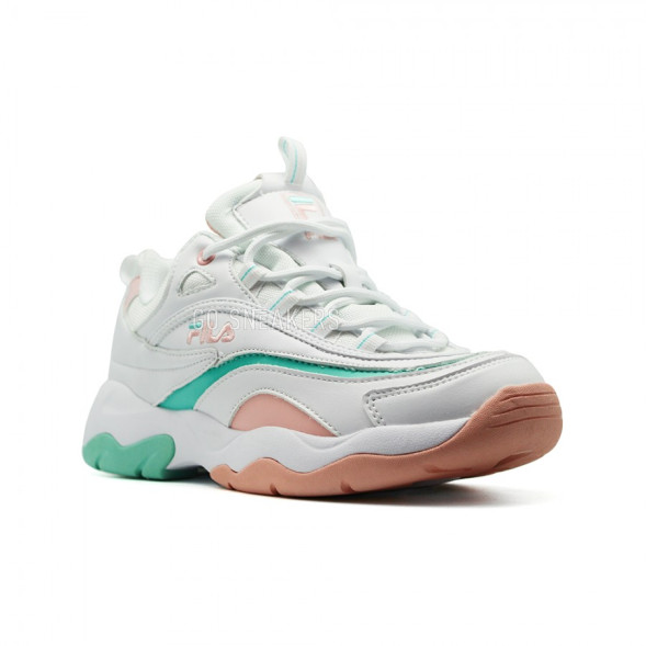 Женские кроссовки FILA Ray White-Silver Candy Tricolor
