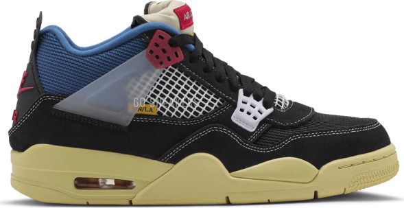 Унисекс кроссовки Nike Union LA x Air Jordan 4 Retro 'Off Noir'