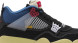 Унисекс кроссовки Nike Union LA x Air Jordan 4 Retro 'Off Noir'