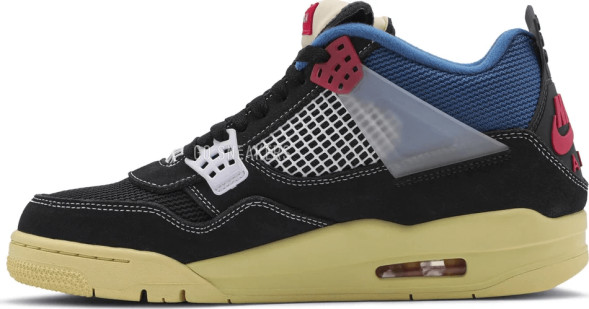 Унисекс кроссовки Nike Union LA x Air Jordan 4 Retro 'Off Noir'
