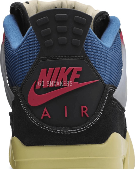 Унисекс кроссовки Nike Union LA x Air Jordan 4 Retro 'Off Noir'