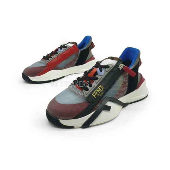 Женские кроссовки Fendi Low Multicolor