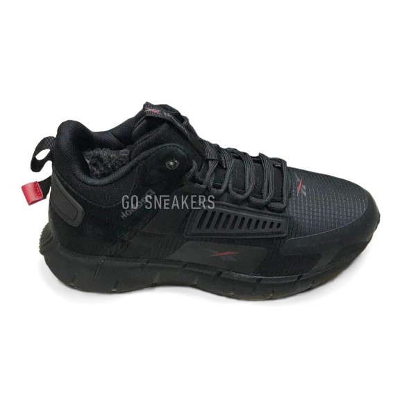 Унисекс зимние кроссовки Reebok Zig Winter Black Suede/Textile