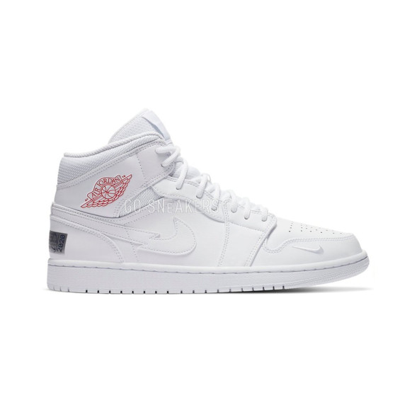Унисекс кроссовки Nike Air Jordan 1 Mid SE Swoosh On Tour (2020)