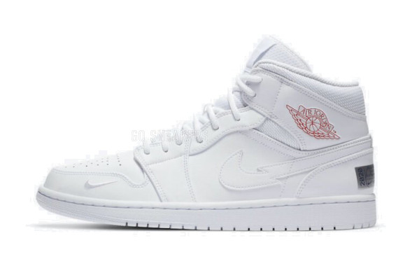 Унисекс кроссовки Nike Air Jordan 1 Mid SE Swoosh On Tour (2020)